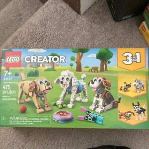 Brand new LEGO creator dogs